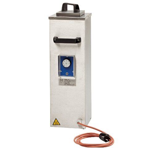  tragbar ELMAG Elektrodenköcher-Ofen F15/10/200, max. 200°C 230V, 275W, f. 200 Stk. Elektroden Ø 3,25, 10 kg 12408716
