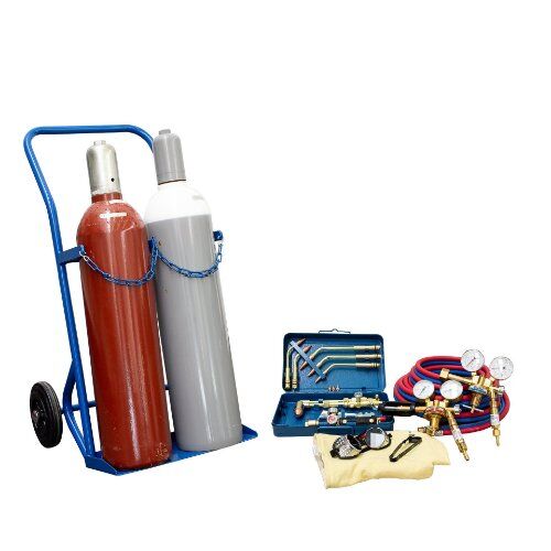  2 x 20 lt. ELMAG AUTOGEN-Komplett-Set KEK 17/10 m, Set / 20 l 12409065