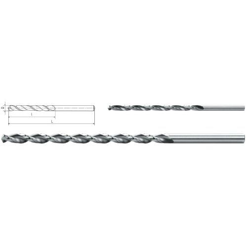  HSS - Typ N ELMAG HSS-Spiralbohrer DIN 1869 Ø 6,0mm (205 mm) Überlang M' 12415224