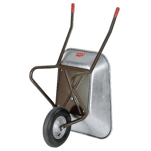  Schub- und Sackkarren Schubkarre müba-Muldenkarre "Standard", Mulde (85L) mit ganzer Drahteinlage, Nylonlagerbereifung, Tragfähigkeit 200kg 12444426