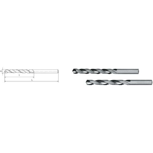  HSS Co5 - Typ Ti ELMAG HSS Co5-Spiralbohrer DIN 338 Ø 5,0mm, Titan 12414656