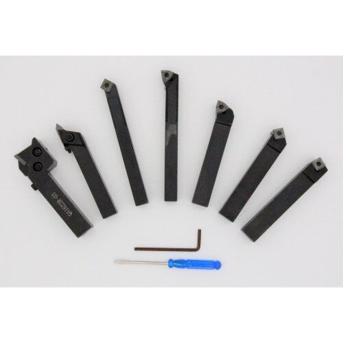  Wendeplatten-Drehmeißel-Sätze ELMAG Wendeplatten-Drehmeißel-Satz 7-tlg., 12 x 12 mm 12416198