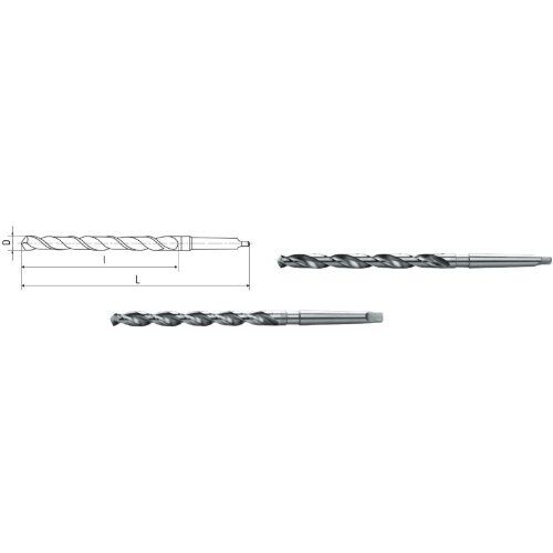  HSS ELMAG HSS-Spiralbohrer m. Morsekegel DIN 341 Ø 19,0mm (269 mm) Überlang M' 12415710