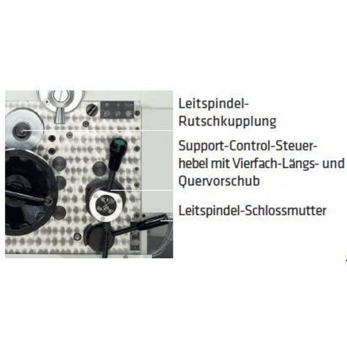  PREMIUM CU 760 RD-Vario ELMAG Universal-Drehmaschine PREMIUM CU 760 RD, Vario Spitzenweite 5000mm, inkl. RÖHM-Drehfutter 12416828
