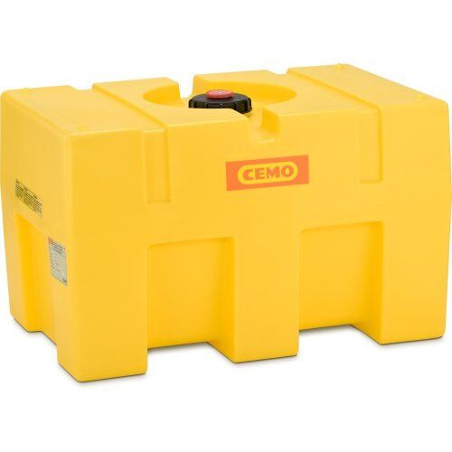  Fässer Cemo PE-Fass 450 l, kastenförmig, gelb, 116 x 76 x 73 cm 12384897