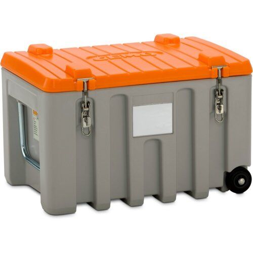  445 - Werkzeugboxen Cemo CEMbox Trolley 150 l, grau/orange, 80x60x53 cm 12383808