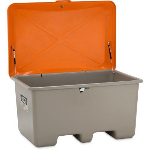  505 - Streugutbehälter Cemo Allzweckbox PLUS3 400 l, grau/ orange 12384968