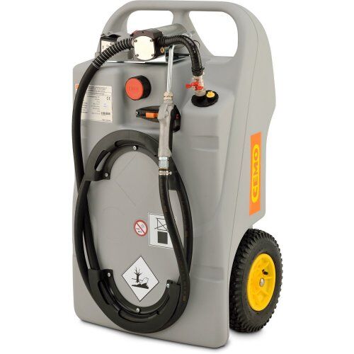  205 - Kanister und Trolley Cemo Schmierstofftrolley 100 l, m. Elektropumpe 12384561