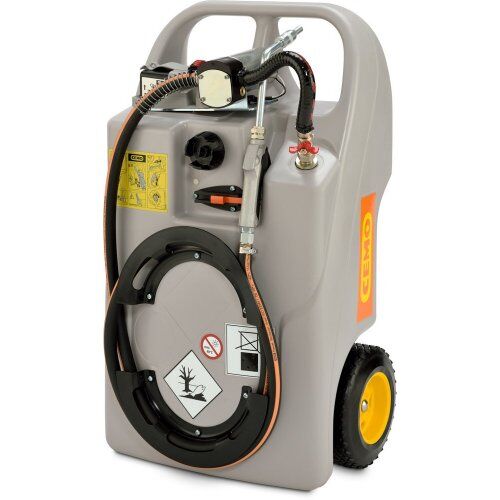  205 - Kanister und Trolley Cemo Schmierstofftrolley 60 l, m. Elektropumpe 12384569