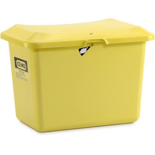  505 - Streugutbehälter Cemo Streugutbehälter PLUS3 200 l o. Entnahme, gelb/gelb 12384988