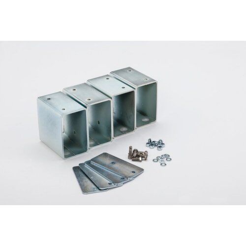  125 - Umweltschränke, Sicherheitsschränke & Zubehör Cemo Stapelfuß-Set für Li-Ladeschrank, 10x6x10 cm 12384002