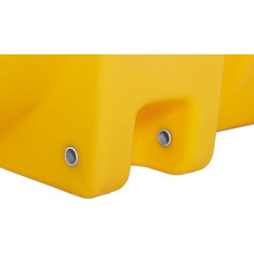 Fässer Cemo PE-Fass 3000 l, kofferförmig , m. Klappdeckel, gelb 12384905
