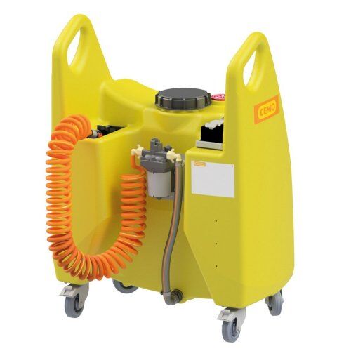  205 - Kanister und Trolley Cemo Transfer-Trolley Aqua, 150 l, Akku, Pumpe 11 l/min, Gießbrause, Ladegerät 12384587