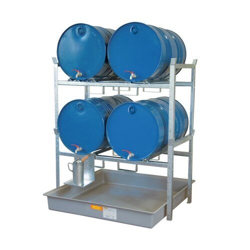  120 - Regale Cemo Fassregal 800 m. Fassauflage 4x200, 141x128x162 cm 12383428