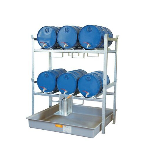  120 - Regale Cemo Fassregal 800 m. Fassauflage 6x60, 141x128x162 cm 12383433