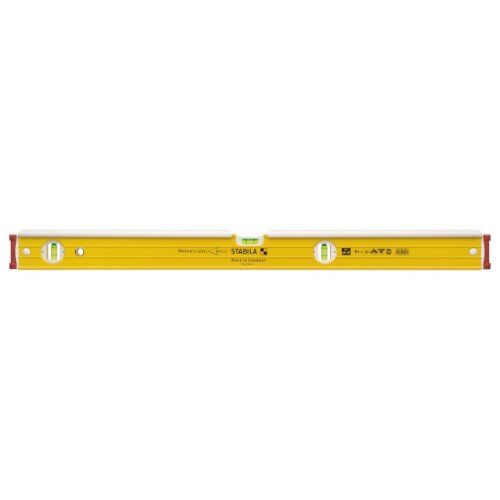  Standard-Wasserwaagen Stabila Wasserwaage Type 96-2 K, 81 cm, mit integriertem Klopfschutz 12383326