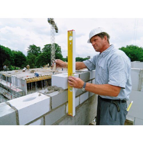  Standard-Wasserwaagen Stabila Wasserwaage Type 96-2 K, 81 cm, mit integriertem Klopfschutz 12383326