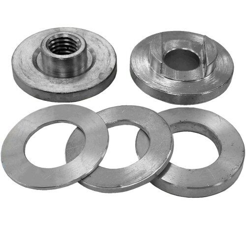  Zubehör für Schleifwerkzeuge Adapter Clever Adapter für Topfschleifer Distanzring+Flansch D38x1,5/3,0/5,0 mm, Flansch-Set M14 IG 12387368