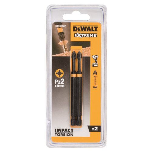  EXTREME Impact Torsion Pozidriv Schrauber-Bits Thekendisplay Bitsets 21xDT70556T 12388599