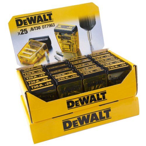  DE Other Screwdriving Sets Display 20 x DT7963 Box 25xT30 25mm 12389667