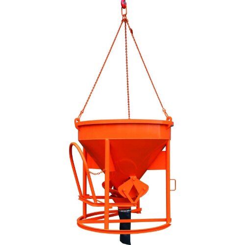  Betonsilos Betonsilo 750 Liter Handrad 1016H.10 (Konfiguration auf Anfrage) angeschw. Kette, Kettenrad Auslauf Ø 200 mm 12390040