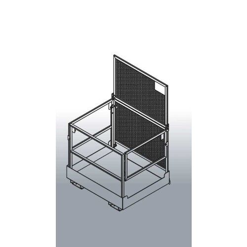  Arbeitsbühnen und Arbeitskörbe Arbeitsbühne 1073.3 zerlegbar 1200x1090x1880 verzinkt 12391649