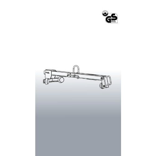  Krangreifer, Hebegeräte & Zangen Rahmengreifer 1552.01 Öffnungsweite 750-785 mm Backenlänge 80 mm,verzinkt Tragfähigkeit 200 kg 12391666