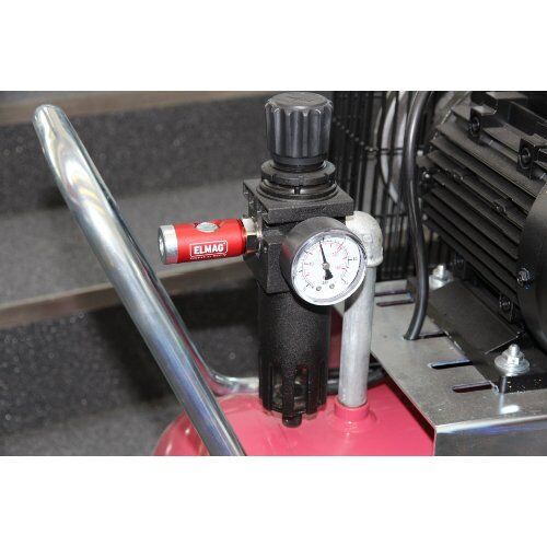  PROFI-LINE 10 bar - fahrbar ELMAG Kompressor PROFI-LINE PL-V 600/10/100 D (fahrbar, m. Filterregler) 12410663