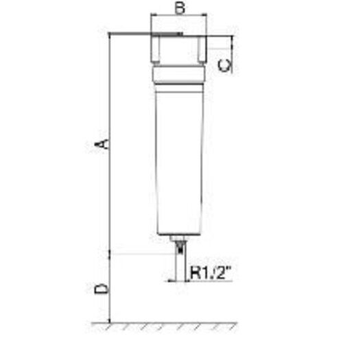  Zyklonabscheider ELMAG Zyklon-Abscheider, ASA 5, IG 1 1/2" max. 16 bar max. 12.833 l/min ohne autom. Ableiter 12411395