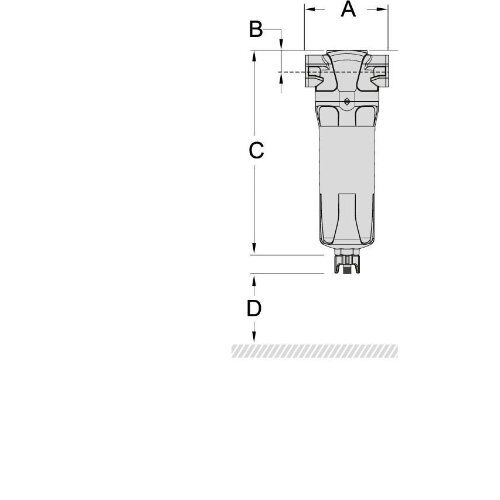  Vorfilter Serie G ELMAG Vorfilter inkl. autom. Ableiter G91, 9084 l/min., IG 1 1/2", 12 12411358