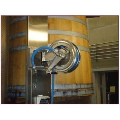  Druckluft, Wasser (max. 70 °C), 10 bar, Edelstahl ELMAG INDUSTRIE Schlauchaufroller Edelstahl 563/13 f. Druckluft u. Wasser 70°C, 40 m, 3/4, 10bar 12411965