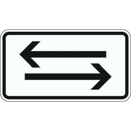  Verkehrsschilder und Straßenschilder ADCO Verkehrszeichen 1000-30 Beide Richtungen, zwei gerichtete waagr. Pfeile 330x600 mm, Alu 2 mm, RA2 12355904