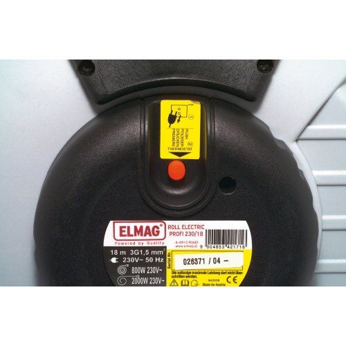  Serie ROLL ELECTRIC, 230 Volt ELMAG Automatischer Kabelaufroller ROLL ELECTRIC JUNIOR 230/10 12412121