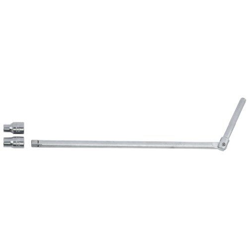  Standhahn-Mutter-Schlüssel 1/2" Standhahn-Mutter-Steckschlüssel SW Innen-6kant 10, 13 mm L. 420 mm 12361019