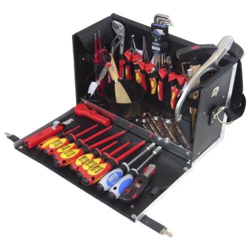  Elektro-Werkzeugsortiment in Ledertasche Ledertasche 11-L3, kpl. m. Elektro-Werkzeugpaket 11, 33tlg 12361447