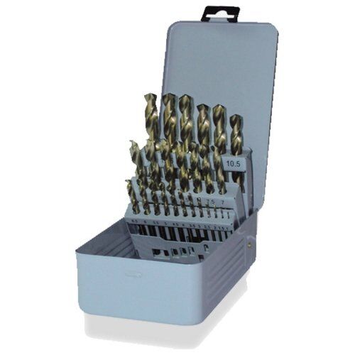  HSS-CO-Spiralbohrerkassette HSS-CO-Spiralbohrerkassette, DIN 338, geschliffen 19tlg 12361390