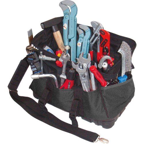  Sanitär-Werkzeugsortiment in Textiltasche Textiltasche 4-TGU, kpl. m. Sanitär-Heizung-Werkzeugpaket 4, 28tlg 12361490