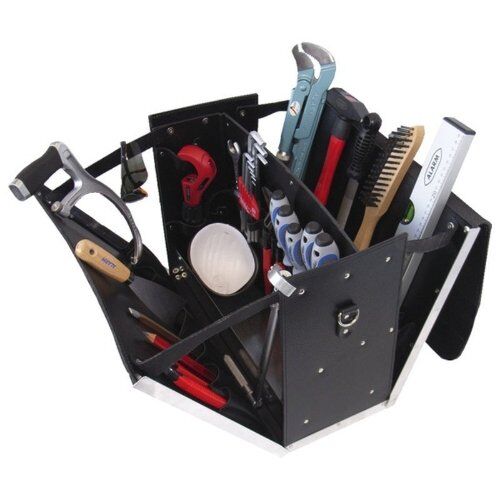  Sanitär-Werkzeugsortiment in Ledertasche Ledertasche 5-L2, kpl. m. Sanitär-Azubi-Werkzeugpaket 5, 25tlg 12361463