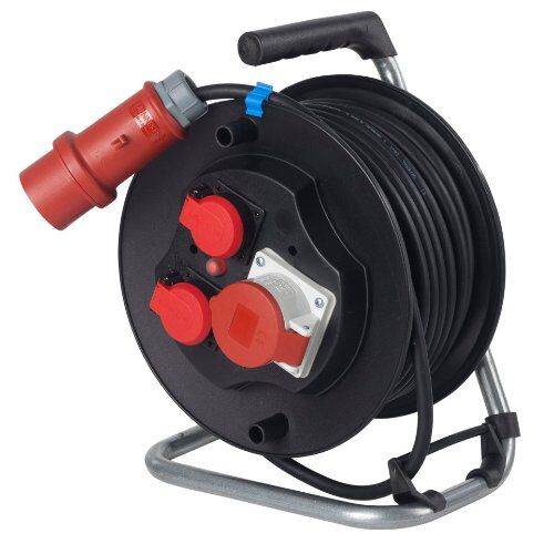  Kabeltrommel CEE as-Schwabe CEE-Sicherheits-Kabeltrommel Ø 285mm, 20m H07RN-F 5G2,5, IP44 12362195