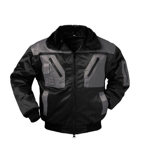  Bekleidung Jacken Norway *ASKIM* PILOTJACKE SCHWARZ/GRAU ÄRMEL ABNEHMBAR Gr.  0-S (46/48) 12393038