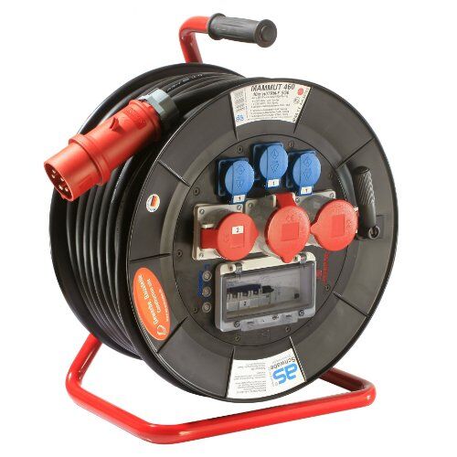  PROFI Kabeltrommel MAMMUT as-Schwabe PROFI-Trommel MAMMUT 460, 40m H07RN-F 5G6, IP44 12362157