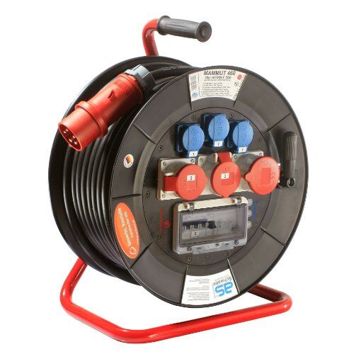  PROFI Kabeltrommel MAMMUT as-Schwabe PROFI-Trommel MAMMUT 460, 30m H07RN-F 5G6, IP44 12362156