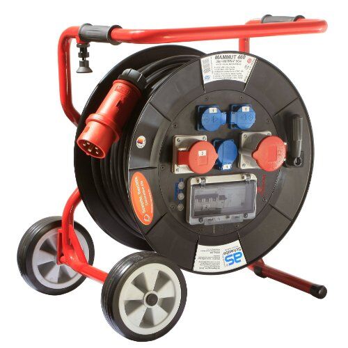  PROFI Kabeltrommel MAMMUT as-Schwabe PROFI-Trommel MAMMUT 460, 30m H07RN-F 5G4 mit Fahrgestell, IP44 12362153