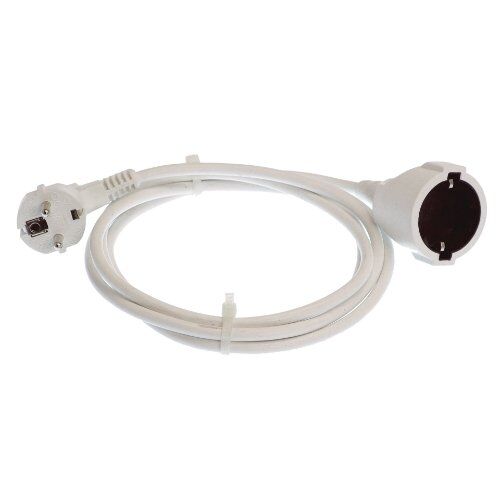  Verlängerung PVC 230V as-Schwabe PVC-Verlängerung 10m, H05VV-F 3G1,5, weiß, IP20 12361969