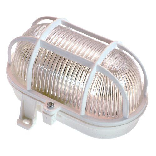  Oval und Rundleuchten as-Schwabe Oval-Leuchte 60W, weiß, Fassung E27 12362357