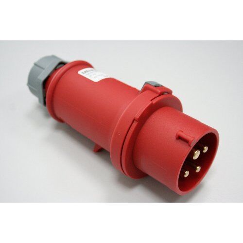  CEE Stecker und Kupplungen as-Schwabe CEE-Stecker, 400V/32A, rot, 4-polig 12362080