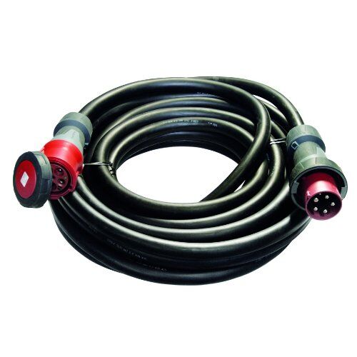  CEE Verlängerung Gummi 400V as-Schwabe CEE-Verlängerung 50m, schwarz, H07RN-F 5G35, 400V/125A/5polig 12362028