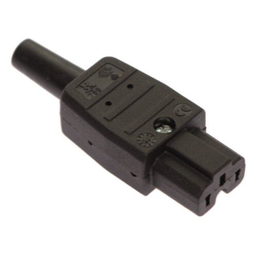  Thermoplast Stecker und Steckdosen as-Schwabe Thermoplast-Gerätesteckdose 155°, schwarz, Typ C15A Heißgeräte 12362612