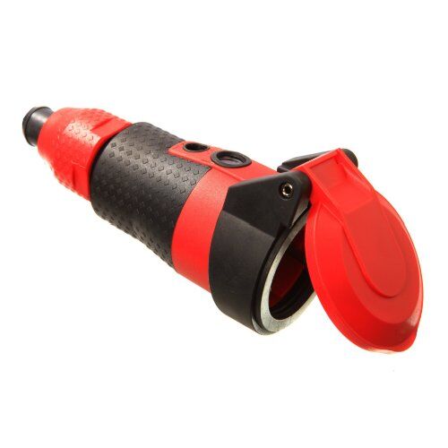  Steckvorrichtung 230V as-Schwabe SCHUKOultra Pro Kupplung rot/schwarz 12362588