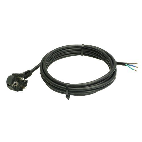  Anschlussleitung PVC as-Schwabe PVC-Anschlussleitung, schwarz, 3m H05VV-F 3G1,0 12362378